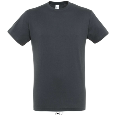 SOL'S SOL&- 039;S REGENT unisex kereknyakú rövid ujjú pamut póló SO11380, Mouse Grey-S