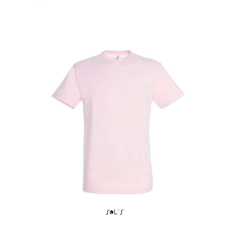 SOL'S SOL&- 039;S REGENT unisex kereknyakú rövid ujjú pamut póló SO11380, Pale Pink-XL