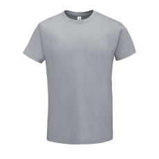 SOL'S SOL&- 039;S REGENT unisex kereknyakú rövid ujjú pamut póló SO11380, Pure Grey-XS