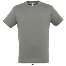 SOL'S SOL&- 039;S REGENT unisex kereknyakú rövid ujjú pamut póló SO11380, Zinc-XL