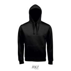 SOL'S SOL&- 039;S unisex kapucnis pulóver SO02991, Black-2XL