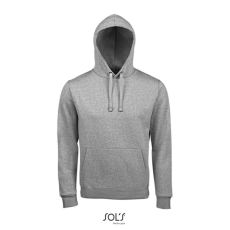 SOL'S SOL&- 039;S unisex kapucnis pulóver SO02991, Grey Melange-XL