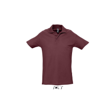 SOL'S Spring II - férfi piké póló (burgundi, XL)