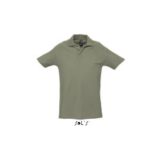 SOL'S Spring II - férfi piké póló (khaki, L)