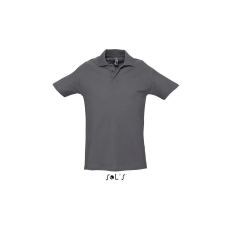SOL'S Spring II - férfi piké póló (mouse grey, XL) munkaruha