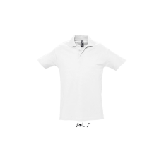 SOL'S Spring II - férfi piké póló (white, 5XL) munkaruha