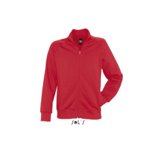 SOL'S Sundae - férfi zipzáros dzseki (red, S)