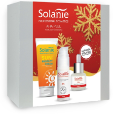 Solanie AHA Peeling Hámlasztó Csomag + Ajándék Törölközővel SO10016.1 kozmetikai ajándékcsomag