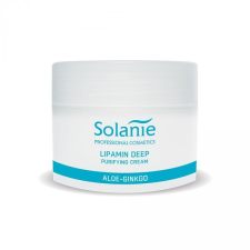 Solanie Aloe Gingko Lipamin mélytisztító krém, 250 ml arctisztító