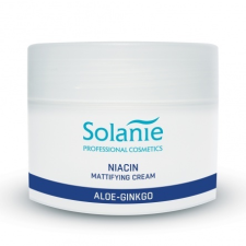 Solanie Aloe Gingko Niacin mattító krém zsíros bőrre, 250 ml arckrém