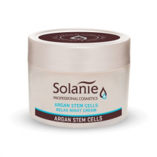 Solanie Argán növényi őssejtes Relax éjszakai arckrém, 100 ml arckrém