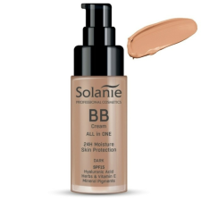 Solanie BB krém Hialuronsavval és Fényvédővel SPF15 – Sötét 30ml smink alapozó