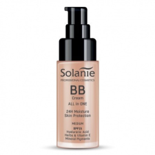 Solanie BB krém hialuronsavval és fényvédővel SPF15 - médium naptej, napolaj