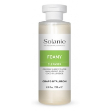 Solanie Szőlő-hialuron habzó lemosó gél, 200 ml arctisztító