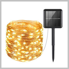  Solar kültéri lámpafüzér 100 ledes 9 méter KE23-566 kültéri világítás