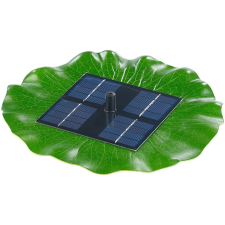 SolarTech Napelemes úszó szökőkút szivattyú 155 l/ó 30 cm max magasság napelem 8V 1,8W halastó levegőztető levegőztetés vízforgatás kerti tó