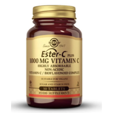 SOLGAR ESTER-C® PLUS, C-vitamin, 1000 mg, 30 tabletta vitamin és táplálékkiegészítő