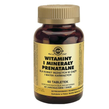 Solgar Terhesvitamin és ásványi anyag formula 60 tabletta vitamin és táplálékkiegészítő