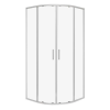  Solid RS 90 íves duplaajtós zuhanykabin tálca nélkül
