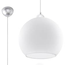 Sollux Ball fehér függesztett lámpa (SOL-SL.0256) E27 1 izzós IP20 világítás