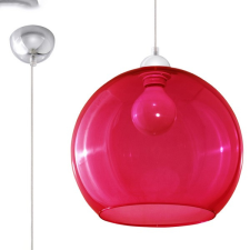 Sollux Ball piros függesztett lámpa (SOL-SL.0253) E27 1 izzós IP20 világítás