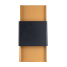 Sollux Fali lámpa lámpatest DURLIN 2xG9 Gold Black Modern SOLLUX világítás