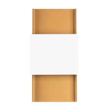 Sollux Fali lámpa lámpatest DURLIN 2xG9 Gold White Modern SOLLUX világítás