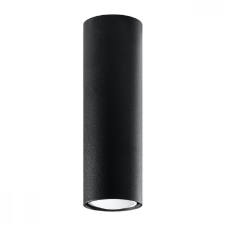 Sollux Felületre szerelhető lámpatest LAGOS GU10 Halogén Spot Tube 20cm Fekete SOLLUX világítás