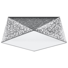 Sollux Hexa 35 ezüst mennyezeti lámpa (SOL-SL.0691) E27 2 izzós IP20 világítás