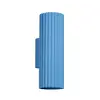 Sollux Kinkiet Ścienny Lampa Sufitowa Reflektor LED Spot LED 2x GU10 Błękitny Minimalistyczny Tuba Karbowana Deep Space SL.2348 Sollux