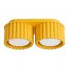 Sollux Lampa Sufitowa Reflektor Plafon LED 2x Gx53 Żółta Minimalistyczny Tuba Aura Deep Space SL.2417 Sollux