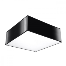 Sollux LED mennyezeti lámpa HORUS E27 Square Fixture 25cm Fekete SOLLUX világítás