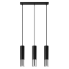 Sollux LOOPEZ 3L fekete/króm csillár a Sollux Lightingtól, SL.0942 modell