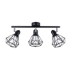Sollux Mennyezeti lámpa ARTEMIS 3 3xE14 Fekete Modern SOLLUX