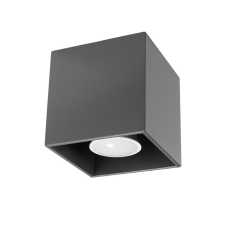 Sollux Quad 1 antracit mennyezeti lámpa (SOL-SL.0567) GU10 1 izzós IP20 világítás