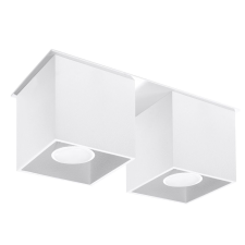Sollux Quad 2 fehér mennyezeti lámpa (SOL-SL.0065) GU10 2 izzós IP20 világítás