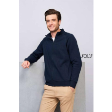 SOLS Dzseki Sols Sundea férfi cipzáros (280g/m2) deep grey melange, M