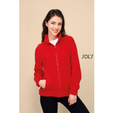 SOLS Kabát Sols North (100%poliészter) cipzárral női, burgundy, XL