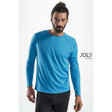 SOLS Póló Sols férfi hosszú ujjú férfi, black, L