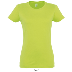 SOLS Póló Sols Imperial női kereknyakú, apple green, 2XL