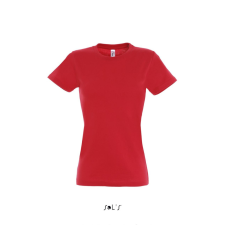 SOLS Póló Sols Imperial női kereknyakú, red, 2XL munkaruha