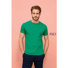 SOLS Póló Sols Imperial unisex férfi (100%pamut 190g/m2) lemon, S