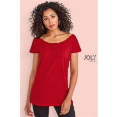 SOLS Póló Sols Marylin női női, deep black, M