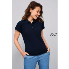 SOLS Póló Sols Passion galléros női női (100%pamut 170g/m2) atoll blue, XL