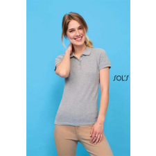 SOLS Póló Sols People galléros női női (100%pamut 210g/m2) navy, M munkaruha