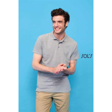 SOLS Póló Sols Spring II galléros férfi férfi (100%pamut 210g/m2) royal blue, 4XL