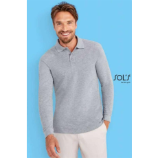 SOLS Póló Sols Star galléros férfi férfi (100%pamut 170g/m2) black, XL