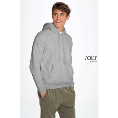 SOLS Pulóver Sols Snake uniszex kapucnis unisex (280g/m2) grey melange, S
