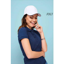 SOLS Sapka Sols Buffalo 6 paneles unisex, kelly green/white, U munkaruha