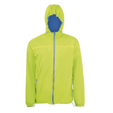 SOLS Széldzseki Sols Skate unisex bélelt, neon lime/royal blue, L munkaruha